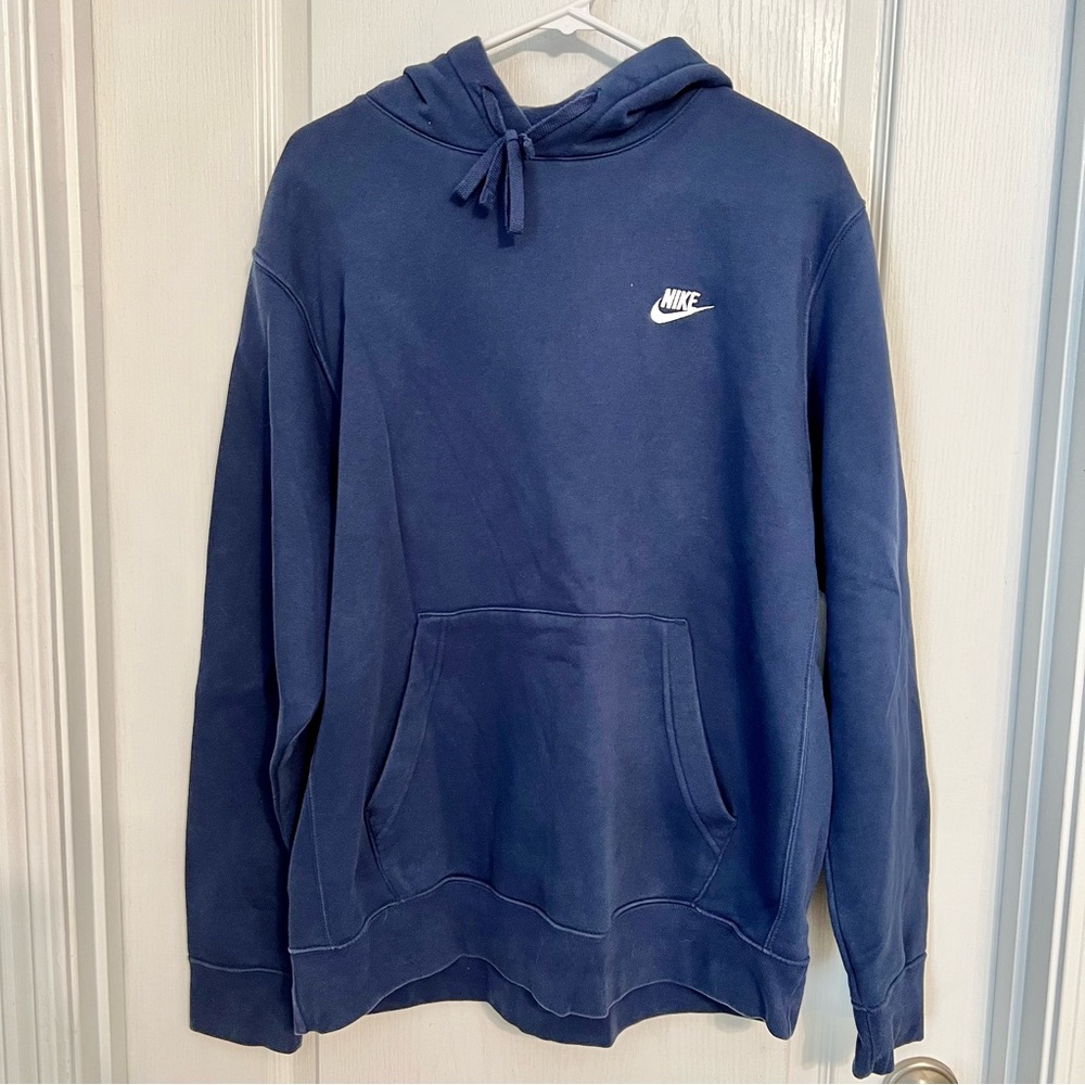 Men’s Nike hoodie, navy, size large